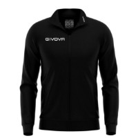 Мужская толстовка Givova Polarfleece Mono 500 Black, s.XL