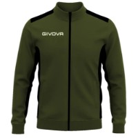 Мужская толстовка Givova Revolution Military Green/Black, s.L (MA036-5110)