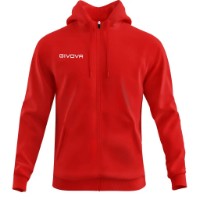 Мужская толстовка Givova Polarfleece 500 Red, s.M (MA024-0012)
