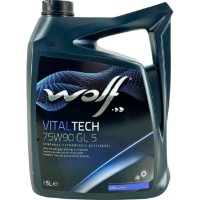Трансмиссионное масло Wolf Vitaltech 75W-90 5L