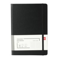 Блокнот Deli A5 120p Black (DLEN001-02)