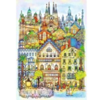 Puzzle Trefl Premium Plus Barcelona (12074)