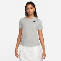 Женская футболка Nike W Nsw Tee Club Icon Dark Grey Heather/Black, s.L