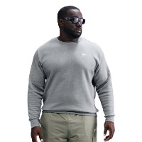 Мужская толстовка Nike Club Fleece Dark Grey Heather/White, s.L
