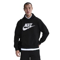Мужская толстовка Nike Sportswear Club Fleece Pullover Black/Black/White, s.S