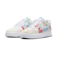 Ghete pentru bărbați Nike Air Force 1 07 LV8 White/White, s.41