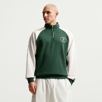 Hanorac pentru bărbați Nike Club 1/2-Zip Fleece Fir/Phantom/Fir, s.L