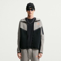 Мужская толстовка Nike Tech Fleece Light Army/Black/Total Orange, s.M