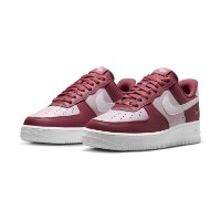 Кеды женские Nike Air Force 1 07 Pink Smoke/Bleached Lilac/Metallic Gold/White, s.36