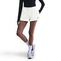 Женские шорты Nike Sportswear Phoenix Fleece Sail/Black, s.M