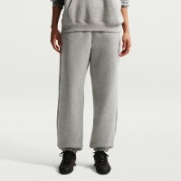 Женские спортивные штаны Nike Studio Fleece Medium Weight Dark Grey Heather/Sail, s.XS