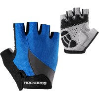 Велоперчатки ROCKBROS S030 Blue s.M