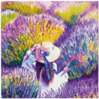 Салфетки для сервировки стола PAW Lavender Sunset 20pcs (SDL141400)