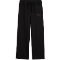 Pantaloni spotivi pentru copii Puma Class Straight Leg Puma Black, s.152