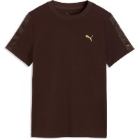 Tricou pentru copii Puma Ess Tape G Chocolate Fondue, s.152