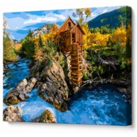 Картина по номерам Art Gallery Econom Дом на скале 40x50cm (GX34014)