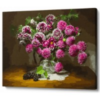 Tablou pe numere Art Gallery Econom Buchet intens 40x50cm (GX30875)
