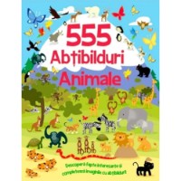 Cartea 555 Abtibilduri Animale (9786067133417)