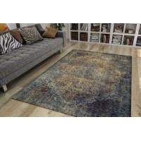 Covor Conceptum Hypnose Blues Chenille Green AL 23 1.50x2.30m