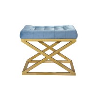 Пуф Atelier Del Sofa Capraz Gold Turquoise