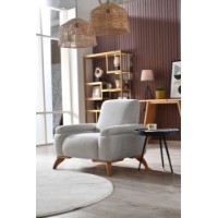 Кресло Atelier Del Sofa Zena Grey Coffee