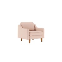 Fotoliu Atelier Del Sofa Robin 1 Salmon Walnut