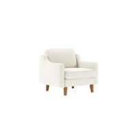 Кресло Atelier Del Sofa Robin 1 Milk Froth Walnut