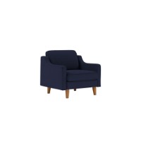 Кресло Atelier Del Sofa Robin 1 Night Blue Walnut