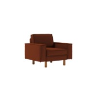 Fotoliu Atelier Del Sofa Sparrow 1 Tile Red Walnut