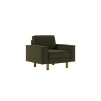 Fotoliu Atelier Del Sofa Sparrow 1 Oil Green Walnut