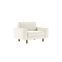Кресло Atelier Del Sofa Sparrow Loveseat Milk Froth Walnut