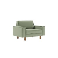 Кресло Atelier Del Sofa Sparrow Loveseat Sea Green Walnut