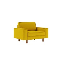 Кресло Atelier Del Sofa Sparrow Loveseat Sunflower Walnut