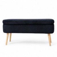 Пуф Atelier Del Sofa Oslo Linen Black