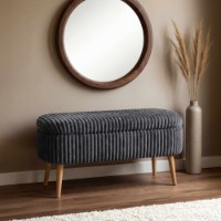 Пуф Atelier Del Sofa Oslo Linen Toscano Anthracite