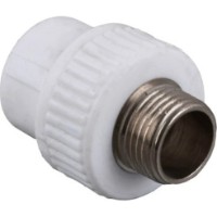 Fiting Kalde FE PPR d25x1/2M White (22510)