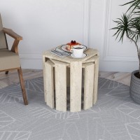 Набор журнальных столиков Hanah Home Azra Travertine