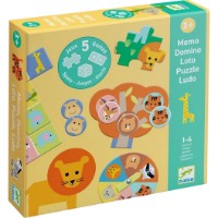 Настольная игра Djeco Wild Animals (DJ08276)