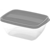 Пищевой контейнер Curver Vedo 1.3L Grey  (256431)