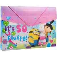 Dosar pentru hârtii YES A4+ Minions Fluffy (491684)
