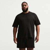 Мужская футболка Nike 24.7 ImpossiblySoft Light Black/Dark Smoke Grey, s.XL