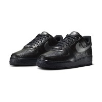 Ghete pentru bărbați Nike Air Force 1 07 Black/Metallic Dark Grey, s.42.5
