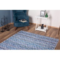 Ковёр Conceptum Hypnose Dorian Chenille Blue AL 234 0.75x1.50m