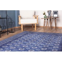 Ковёр Conceptum Hypnose Blues Chenille Dark Blue AL 277 0.75x1.50m