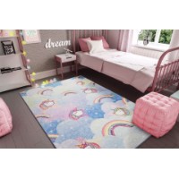 Covor Conceptum Hypnose Minor Chenille Blue AL 108 0.75x1.50m