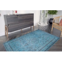 Covor Conceptum Hypnose Dorian Chenille Blue AL 28 0.75x1.50m