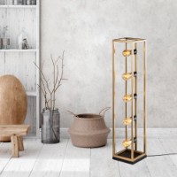 Торшер Opviq Kafes 13745 Gold