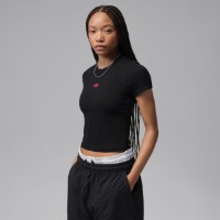 Женская футболка Nike W Flight Black, s.S