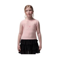 Детская майка Nike Jordan Secret Diary Ribbed Pink Bloom, s.12/13 years