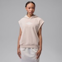 Женская толстовка Nike W Jordan Flight Fleece Pearl White/Deep Royal/Sail, s.XS
